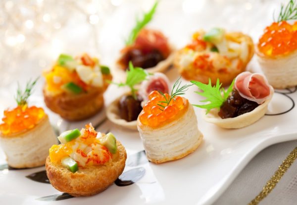 Paring Notes - canape on catering