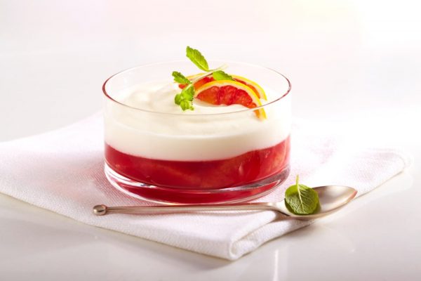Pairing Notes - Prosecco Jelly with Yogurt