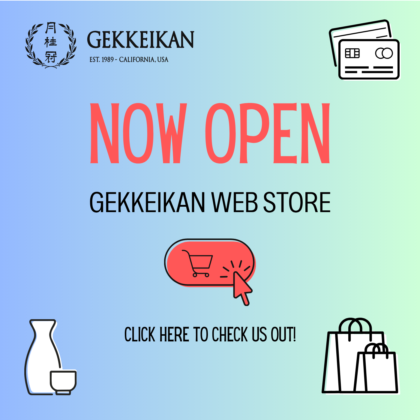 Web Shop Opening Banner